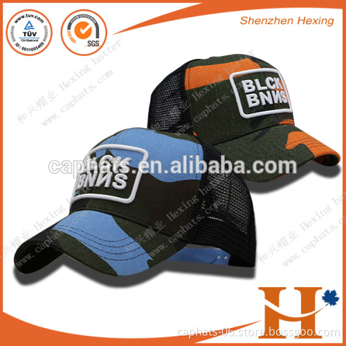 Wholesale custom embroidery patch trucker cap/mesh hats